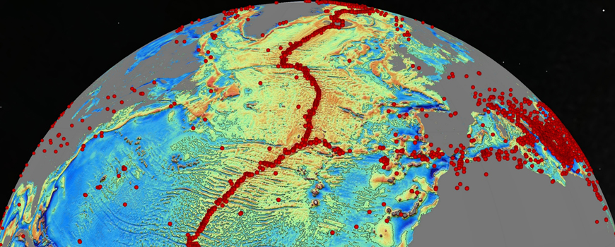 [image of Atlantic tectonic plates]